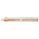 Crayon 3 en 1 - stabilo - woody - blanc - aquarellable - mixte - 10 mm Crayon 3 en 1 - stabilo - woody - blanc - aquarellable - mixte - 10 mm