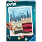 Creaart london 24x30 cm - peinture au num�ro adulte - d�s 12 ans