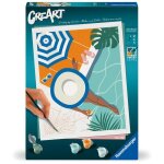 Creart 24x30 cm pool time adulte peinture par numéros 25523 ravensburger Creart 24x30 cm pool time adulte peinture par numéros 25523 ravensburger