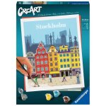 Creart stockholm 24x30 cm - peinture par numros ? ds 12 ans ? ravensburger - 23520