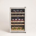 Cave � vin r�frig�r�e - create - winecooler xl - 46 bouteilles - double zone - classe a