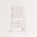 Create - s�che - serviettes �lectrique au sol ou mural 500w blanc - warm towel