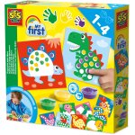 Ses creative - hobby 1 - 4 - my first - peinture au doigt dinosaures - peinture bebe - ne dteint pas ...