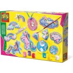Ses creative - moulage et peinture licornes - kit cr�atif pour enfants de plus de 5 ans