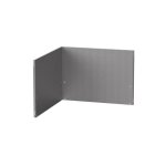Crédence angle inox pour cuisine extérieure - le marquier Crédence angle inox pour cuisine extérieure - le marquier