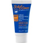 Crme solaire protectrice visage spf50 + adulte et enfant - format voyage