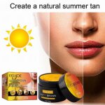 Crme solaire - qingque - gel autobronzant intensif - 50g - bronzage naturel - hydratation peau