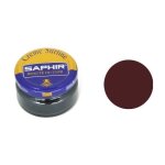 Crme surfine - saphir - marron moyen - 50 ml - nourrit et impermabilise - fabriqu en france