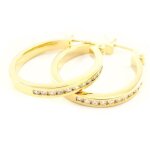 Cr�oles plaqu� or cristal pl�nitude blanc