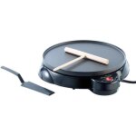 Crpire lectrique - rosenstein & sohne - 23 cm - antiadhsif - 650 w - accessoires inclus