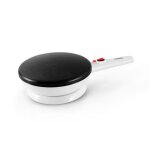 Kitchencook - crêpière électrique sans fil - 20cm de diamètre - 800w - cuisson rapide - revêtement antiadhésif ... Kitchencook - crêpière électrique sans fil - 20cm de diamètre - 800w - cuisson rapide - revêtement antiadhésif ...