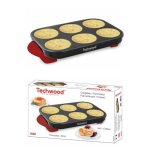 Crpire - inox - mini crpes & pancakes - 1500w - anti - adhsif - noire