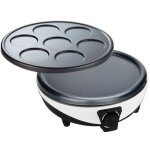 Cr�pi�re little balance - 2 plaques amovibles - surface de cuisson 30cm - 1000 w