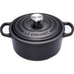 Le creuset - cocotte en fonte ronde signature noire mate 28 cm Le creuset - cocotte en fonte ronde signature noire mate 28 cm