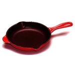 Skillet - le creuset - cerise - 23 cm - fonte �maill�e - tous feux dont induction