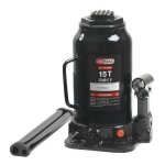 Cric bouteille hydraulique - ks tools - 15t - universel - voiture - capacit 15 tonnes