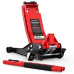 Cric de man?uvre gentor 3t ultra plat 75 - 505mm cric hydraulique cric de voiture de man?uvre