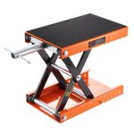 Cric de moto - vevor - charge 500 kg pont lvateur ciseaux table lvatrice pour quad - orange