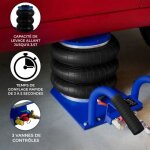 Cric pneumatique - monstershop - 35t - acier - plage de levage 165 - 40 cm - gonflage rapide 3 - 5s Cric pneumatique - monstershop - 35t - acier - plage de levage 165 - 40 cm - gonflage rapide 3 - 5s