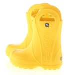 Bottes de pluie - crocs - handle rain boot kids - jaune - caoutchouc - haute