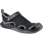Crocs swiftwater mesh deck sandal 205289 - 001 ? sandales homme noires en mesh respirant