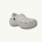 Crocs sabot classic platform blanc - 206750 - 100 bl 36 37