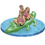 Crocodile � chevaucher - intex - longueur 193 cm - mixte - a partir de 3 ans