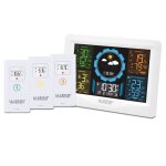 Station mto - la crosse technology - ws6304 - whi - 3 capteurs - affichage lcd - alarme snooze