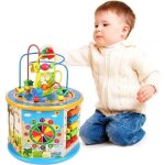 Cube dactivit en bois 8 en 1 jeu dveil premier ge 1 an jouets labyrinthe de perles jouet ducatif ...