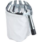 Cueille fruits 14cm mtallique avec sac de rcupration