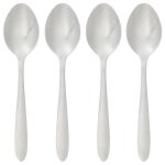 Cuillères à soupe - secret de gourmet - nevis - lot de 4 - inox - 19 x 4 cm - compatible lave - vaisselle ... Cuillères à soupe - secret de gourmet - nevis - lot de 4 - inox - 19 x 4 cm - compatible lave - vaisselle ...