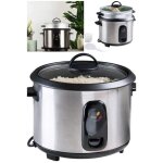 Cuiseur à riz et panier vapeur en inox capacité 1. 8l avec couvercle transparent avec évaporateur Cuiseur à riz et panier vapeur en inox capacité 1. 8l avec couvercle transparent avec évaporateur