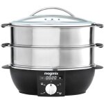 Cuiseur vapeur multifonctions - magimix - 11582 - 4 programmes de cuisson - 2 paniers en inox bross