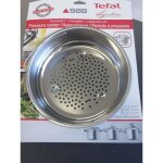 Cuiseur vapeur - seb - panier vapeur 8 litres - compatible lave - vaisselle - gris - diametre 235mm