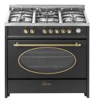 Cuisini�re � gaz - gurari - gch e 914 bl r - 90 cm - 121l - 8 fonctions