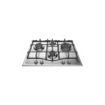 Cuisini�re � gaz hotpoint pcn 642 t - ix - har - acier inoxydable - 4 br�leurs - s�curit� gaz