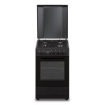 Cuisinire gaz oceanic oceacg50gb - 4 feux - l498 xp61 xh 86 cm - noir