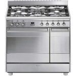 Cuisinire gaz smeg sb 92 mx 8