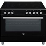 Cuisini�re vitroc�ramique bertazzoni la germania cd9vn - 5 foyers - 2730 w - 90 cm