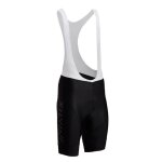 Cuissard � bretelles silvini suelo - homme - v�lo sur route - noir / blanc - respirant