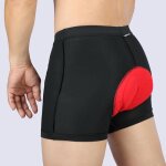 Cuissard de cyclisme homme - schage rapide gel 3d rembourr - noir