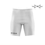 Cuissard givova - short de sport blanc pour homme - rsistance et lasticit leves