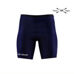 Cuissard de sport - givova - bleu - taille m - rsistant - lastique - multisport
