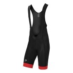 Cuissard avec bretelle spiuk anatomic classic - homme - noir / rouge - taille 2xl