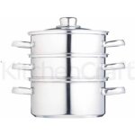 Cuit - vapeur 3 niveaux inox 16 cm