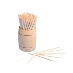 Cure dents bois rond 68 cm en distributeur en?