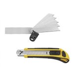 Cutter lame 18mm avec 10 lames de rechange