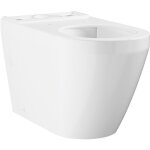 Cuvette wc � poser - grohe euro ceramic - porcelaine vitrifi�e - sans bride - blanc