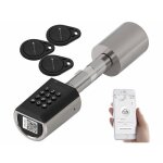 Cylindre de porte lectronique connect - visortech - tsz - 520. ip - a code - encastre - demi - cylindre ...