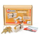 Cylindre de porte haute s�curit� nickel� adriatic thirard dimension - 30 x 40 mm